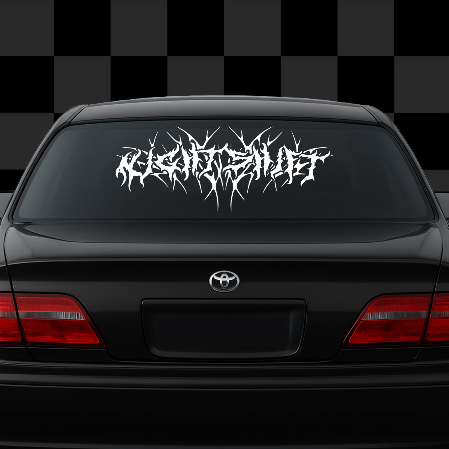 Spike Banner - Die-Cut Decal