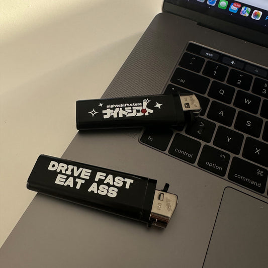 Double Pack - Feuerzeug - Drive Fast Eat Ass