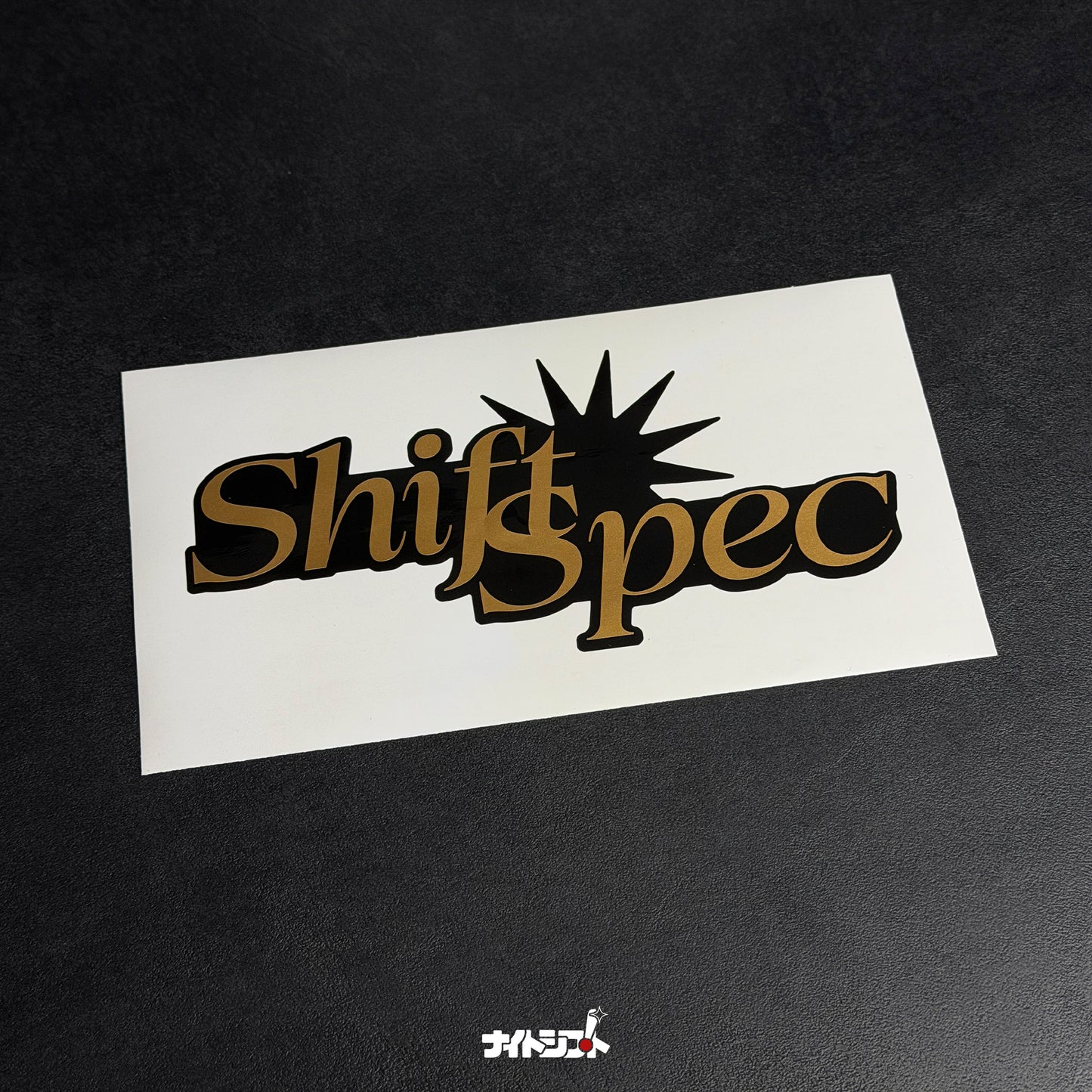 Shift Spec Star Gold - Multi-Layered Decal