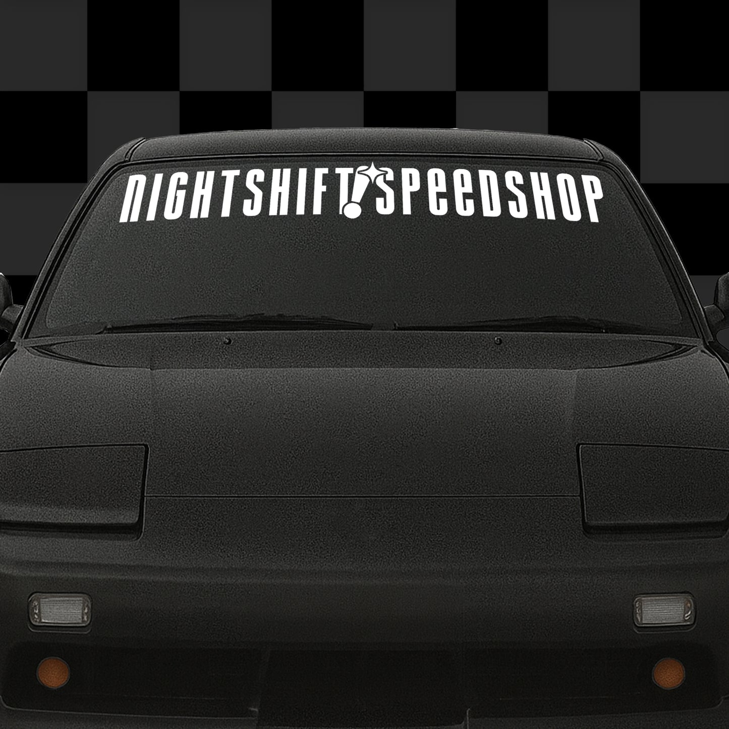 Nightshift Speedshop - Windshield Banner